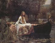 John William Waterhouse The Lady of Shalott (nn03) oil on canvas